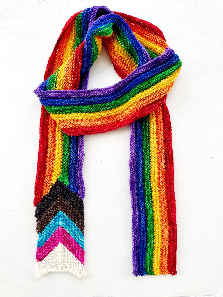 Inclusivity Scarf Digital Knit Pattern