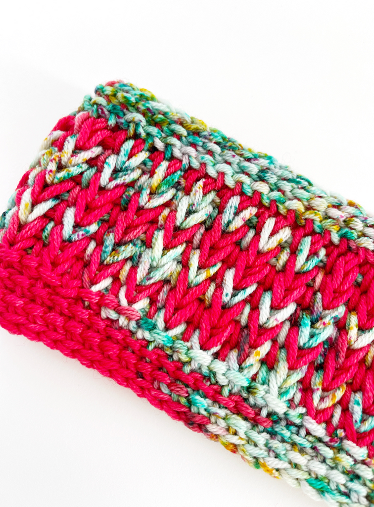 Head Over Holidays Headband Digital Tunisian Crochet Pattern