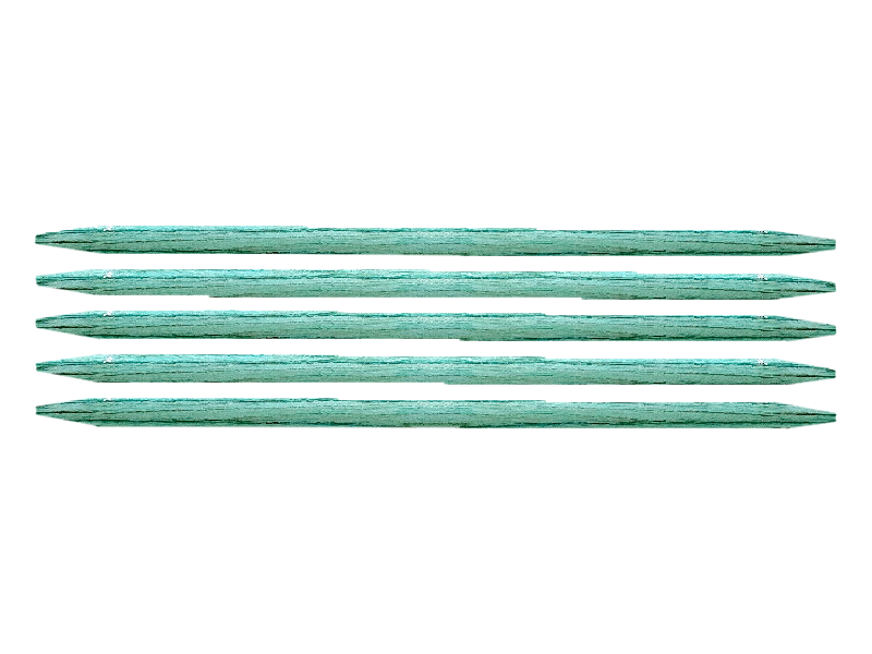 Vickie Howell Aqua Wood Double-Pointed Knitting Needle Set