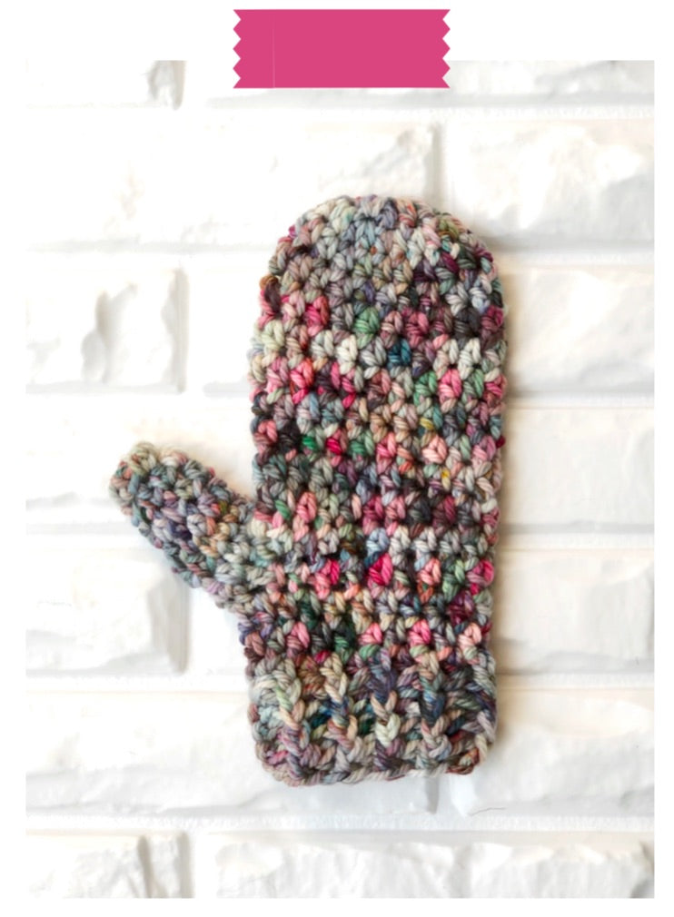 Hands-on Mittens Crochet Pattern