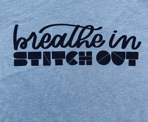 Vickie Howell Breathe in; Stitch Out T-shirts